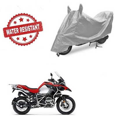 Atulit enterprises Two Wheeler Cover for BMW(R 1200 GS, Silver)