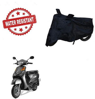 Feel heaven Two Wheeler Cover for Indus(Yo Spark, Black)
