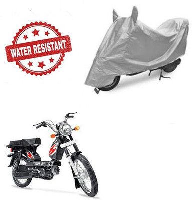 saanvi Two Wheeler Cover for TVS(Heavy Duty Super XL, Silver)