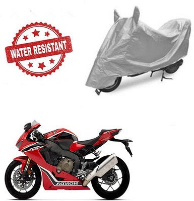 Atulit enterprises Two Wheeler Cover for Honda(CBR 1000RR, Silver)