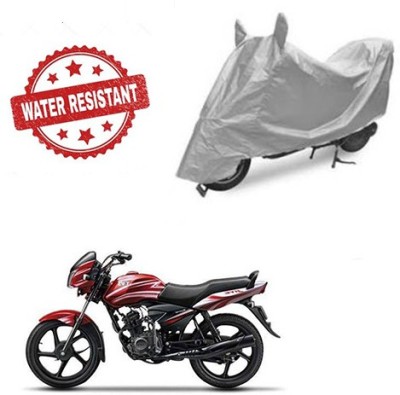 Feel heaven Two Wheeler Cover for TVS(Jive, Silver)