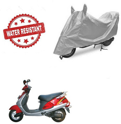 Atulit enterprises Two Wheeler Cover for Kinetic(Nova, Silver)
