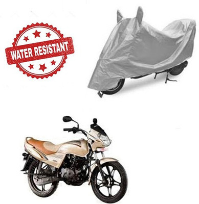 Feel heaven Two Wheeler Cover for LML(Freedom, Silver)