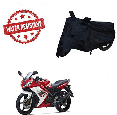 Feel heaven Two Wheeler Cover for Yamaha(R15 s, Black)