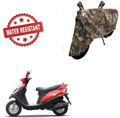 RPSENTTERPR Waterproof Two Wheeler Cover for Mahindra(Flyte, Multicolor)