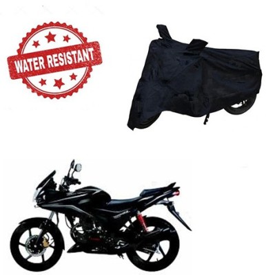 Feel heaven Two Wheeler Cover for Honda(CBF Stunner, Black)