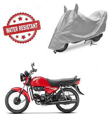 Feel heaven Two Wheeler Cover for Hero(CD Dawn, Silver)