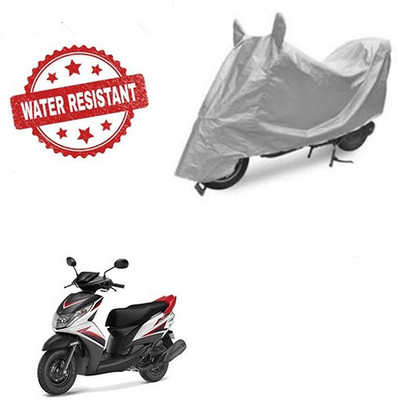 Feel heaven Two Wheeler Cover for Yamaha(Ray Z, Silver)