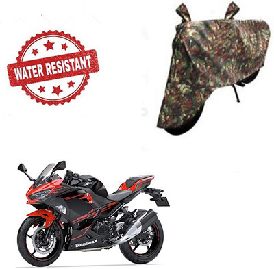 saanvi Two Wheeler Cover for Kawasaki(Ninja 250, Multicolor)