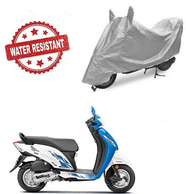 Atulit enterprises Two Wheeler Cover for Honda(Activa i, Silver)