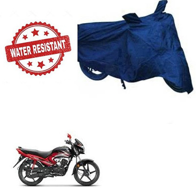 RPSENTTERPR Waterproof Two Wheeler Cover for Honda(Dream Yuga, Blue)