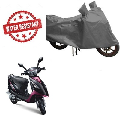 RPSENTTERPR Waterproof Two Wheeler Cover for TVS(Scooty Streak, Grey)