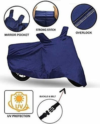 CSC CRAFT Waterproof Two Wheeler Cover for Hero(Pleasure, Blue)
