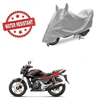 Feel heaven Two Wheeler Cover for Honda(CBZ Extreme, Silver)