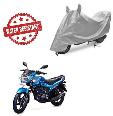 Atulit enterprises Two Wheeler Cover for TVS(Victor New, Silver)