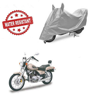 saanvi Two Wheeler Cover for Yamaha(Enticer, Silver)
