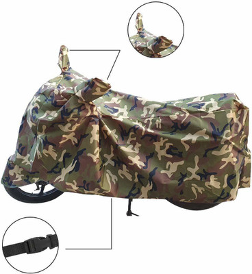 APNEK Waterproof Two Wheeler Cover for Royal Enfield(Bullet 350, Multicolor)