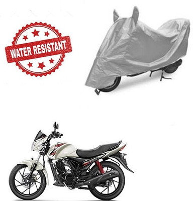 saanvi Two Wheeler Cover for Suzuki(Sling Shot Plus, Silver)