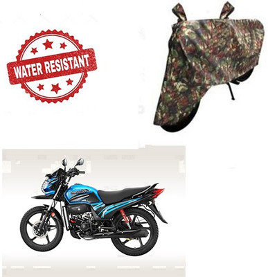 Feel heaven Two Wheeler Cover for Honda(Passion Pro TR, Multicolor)