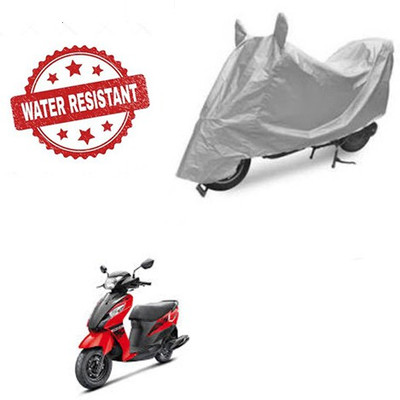 Atulit enterprises Two Wheeler Cover for Suzuki(Let's, Silver)