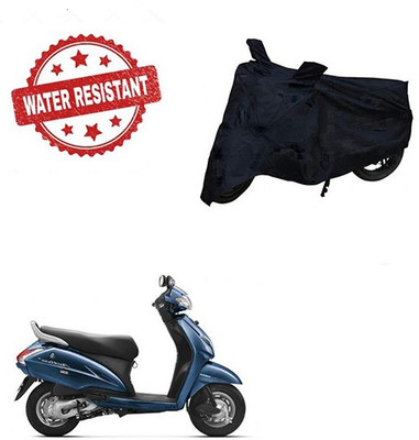 Feel heaven Two Wheeler Cover for Honda(Activa 3G, Black)