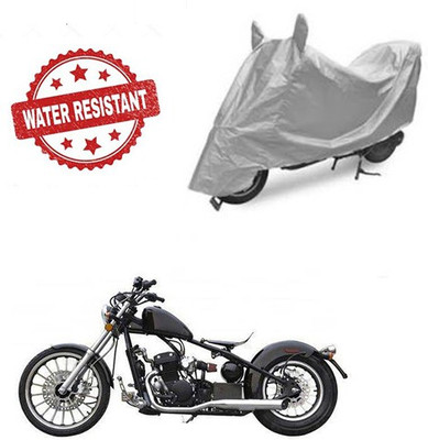 Atulit enterprises Two Wheeler Cover for Harley Davidson(Bobber 350, Silver)
