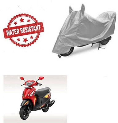 Atulit enterprises Two Wheeler Cover for Hero(Pleasure, Silver)