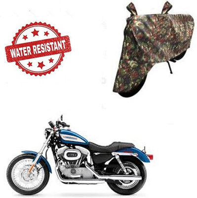 Feel heaven Two Wheeler Cover for Harley Davidson(XL 883, Multicolor)