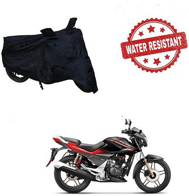 Feel heaven Two Wheeler Cover for Honda(CBZ Extreme, Black)