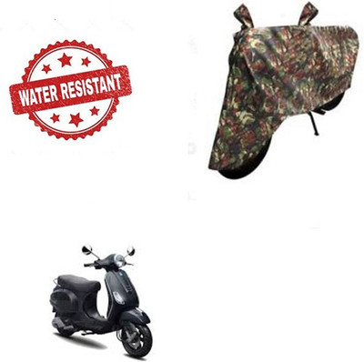 Feel heaven Two Wheeler Cover for Piaggio(Vespa LX, Multicolor)