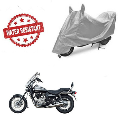Atulit enterprises Two Wheeler Cover for Bajaj(Avenger 220 Cruise, Silver)