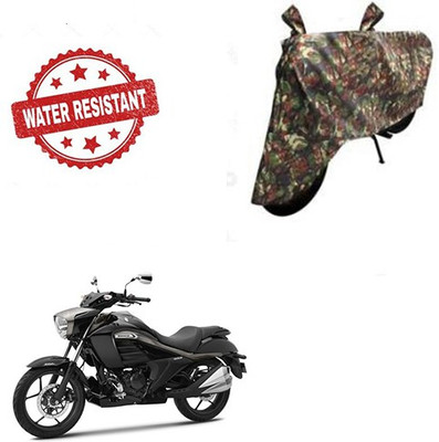 saanvi Two Wheeler Cover for Suzuki(Intruder, Multicolor)