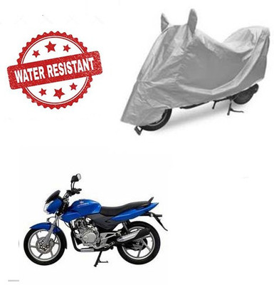 Atulit enterprises Two Wheeler Cover for Bajaj(DTS-i, Silver)