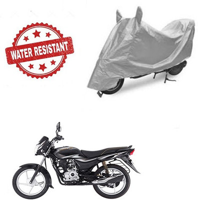 Atulit enterprises Two Wheeler Cover for Bajaj(Platina 100 DTS-i, Silver)