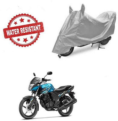 saanvi Two Wheeler Cover for Yamaha(SZ-RR, Silver)