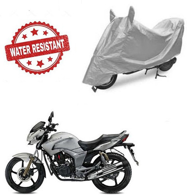 Feel heaven Two Wheeler Cover for Hero(Hunk, Silver)