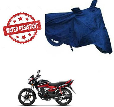 RPSENTTERPR Waterproof Two Wheeler Cover for Honda(CB Shine, Blue)