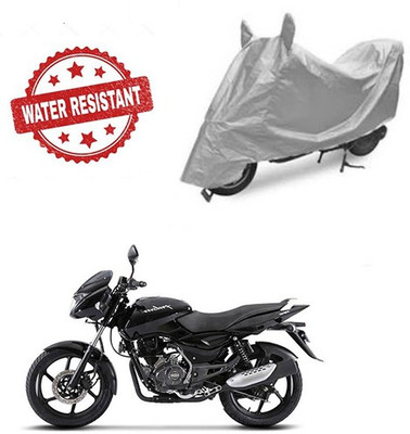 Atulit enterprises Two Wheeler Cover for Bajaj(Pulsar 150, Silver)
