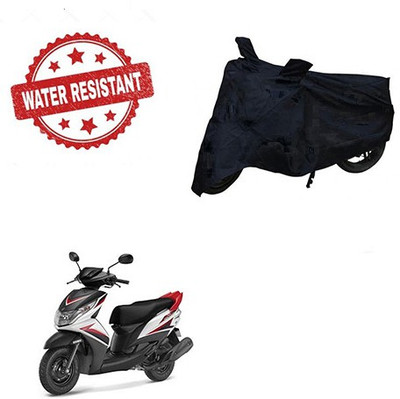 Feel heaven Two Wheeler Cover for Yamaha(Ray Z, Black)