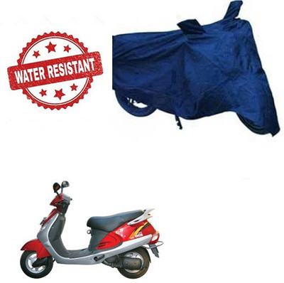 RPSENTTERPR Waterproof Two Wheeler Cover for Kinetic(Nova, Blue)
