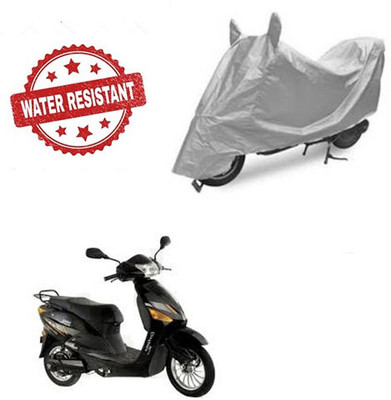 Feel heaven Two Wheeler Cover for Hero(Electric Zippy, Silver)