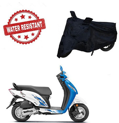 Feel heaven Two Wheeler Cover for Honda(Activa i, Black)