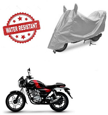 Atulit enterprises Two Wheeler Cover for Bajaj(V 150, Silver)