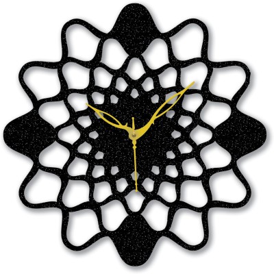 Maisie Enterprise Analog 29 cm X 29 cm Wall Clock(Black, Without Glass, Standard)