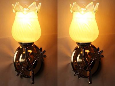 VAGalleryKing Uplight Wall Lamp Without Bulb(Pack of 2)
