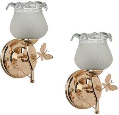 PR Prashant Wallchiere Wall Lamp Without Bulb(Pack of 2)