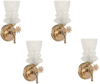 PR Prashant Wallchiere Wall Lamp Without Bulb(Pack of 4)