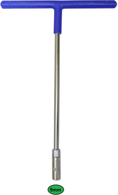 Inditrust Heavy duty 9mm T Shape Spanner (Pack of 1pc) Single Sided T Type Wrench(Pack of 1)