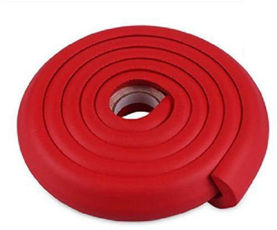 NYRWANA DELIVERING SMILES IN INIDA Baby Proofing Edge & Corner Bumper Foam Guard (5 Meter) (Red)(Red)