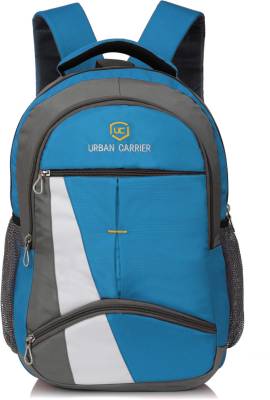 Large 45 L Laptop Backpack Medium 45 Liters Laptop Backpack Light Blue White Laptop Backpack Unisex College &amp; School Bags  (Blue)